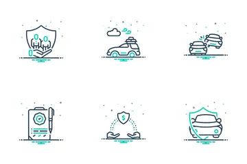 Insurance Mix Icon Pack