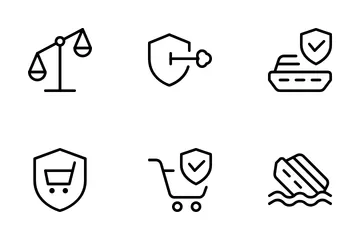 Insurance Protection Icon Pack