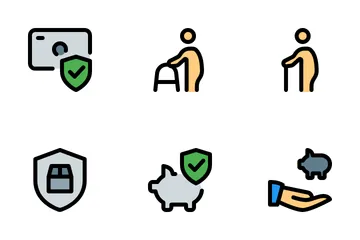 Insurance Protection Icon Pack