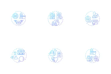 Integrated Border Management Icon Pack