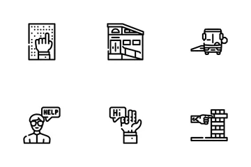 Tool für ein integratives Leben Symbolpack