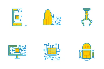 Inteligência artificial Pacote de Ícones