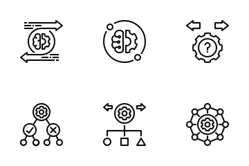 Inteligência de Decisão Pacote de Ícones