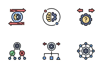 Inteligência de Decisão Pacote de Ícones