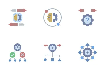 Inteligencia de decisiones Paquete de Iconos