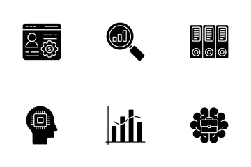 Inteligência Empresarial Pacote de Ícones