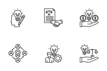 Intellectual Property Icon Pack