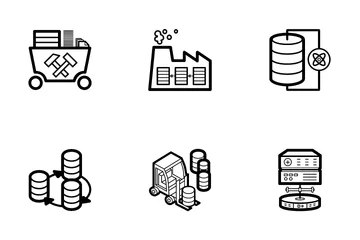 Intelligence artificielle Pack d'Icônes