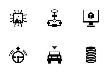 Intelligence artificielle Icon Pack