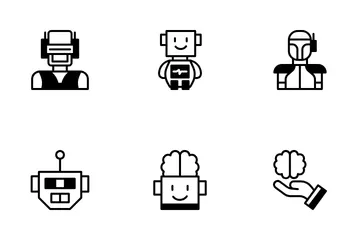 Intelligence artificielle Icon Pack