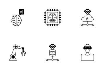 Intelligente Technologie Symbolpack