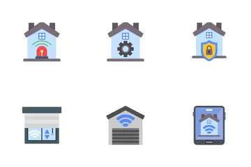 Intelligentes Zuhause Symbolpack