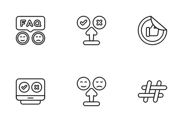 Interaction Social Icon Pack