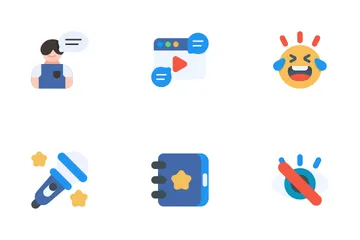 Interaction Social Icon Pack