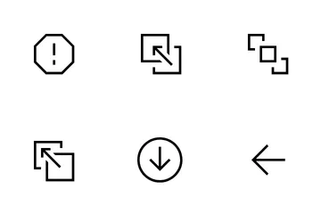 Interface Pacote de Ícones