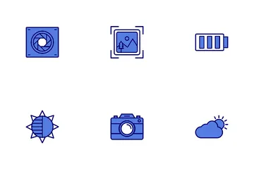 Interface caméra Pack d'Icônes