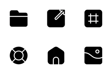 Interface de usuário Icon Pack