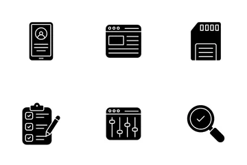 Interface de usuário Icon Pack