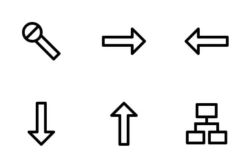 Interface de usuário multimídia Pacote de Ícones