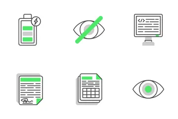 Interface Line Craft Icon Pack