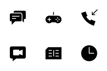 Interface mobile Icon Pack