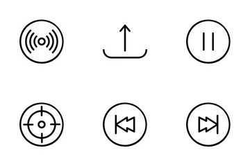 Interface mobile Pack d'Icônes