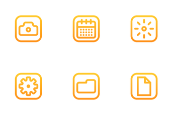 Interface Mobile Button Icon Pack