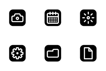 Interface Mobile Button Icon Pack