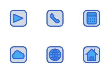 Interface Mobile Button Icon Pack