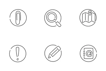 Interface (round) Icon Pack