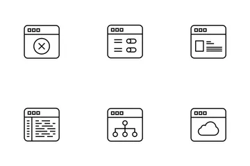 Interface Thinline Icon Pack