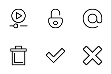 Interface utilisateur Pack d'Icônes