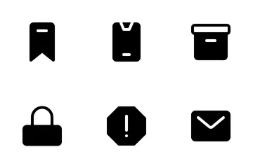 Interface utilisateur de base Icon Pack