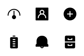 Interface utilisateur Vol 7 Pack d'Icônes