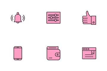Interfaz Paquete de Iconos