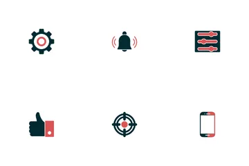 Interfaz Paquete de Iconos