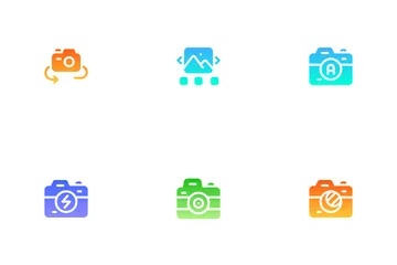 Interfaz de cámara Icon Pack