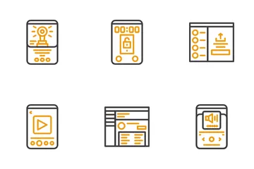 Interfaz de usuario Paquete de Iconos