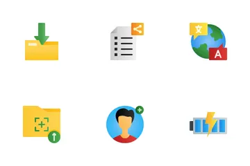 Interfaz de usuario esencial Paquete de Iconos