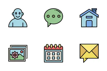 Interfaz de usuario móvil Paquete de Iconos