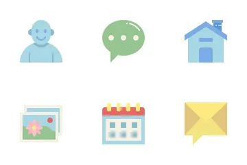 Interfaz de usuario móvil Paquete de Iconos