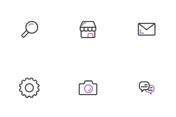 Interfaz web Paquete de Iconos