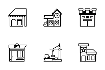 Interior And Buildings Icon Pack