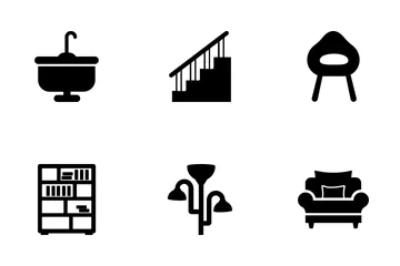 Interior And Decoration1 Icon Pack