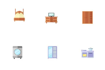 Interior And Fufniture Icon Pack