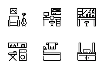Interior And Furniture Icon Pack