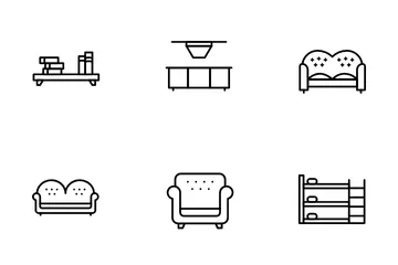 Interior And Furniture Icon Pack