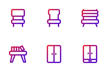 Interior Decoration Icon Pack