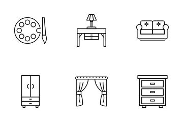 Interior Design Icon Pack