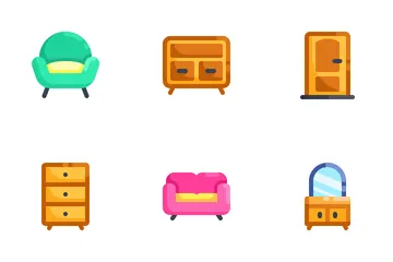 Interior Furniture Icon Pack